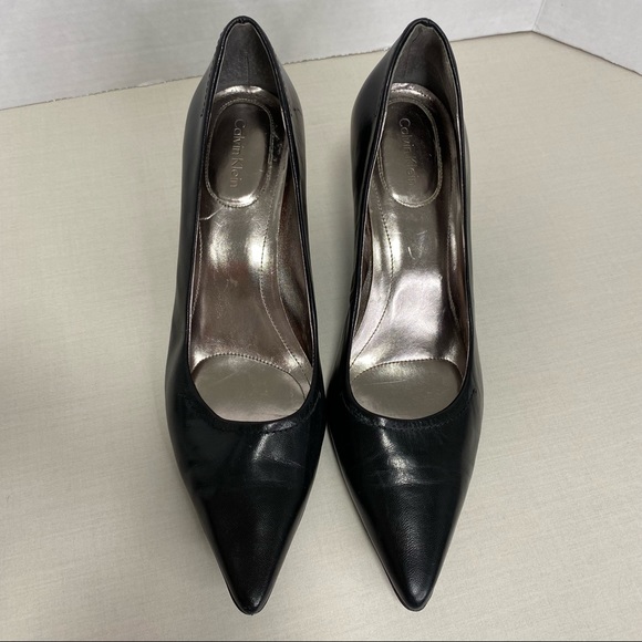 Calvin Klein Black Valorie Pump - Size 9 - Picture 7 of 9